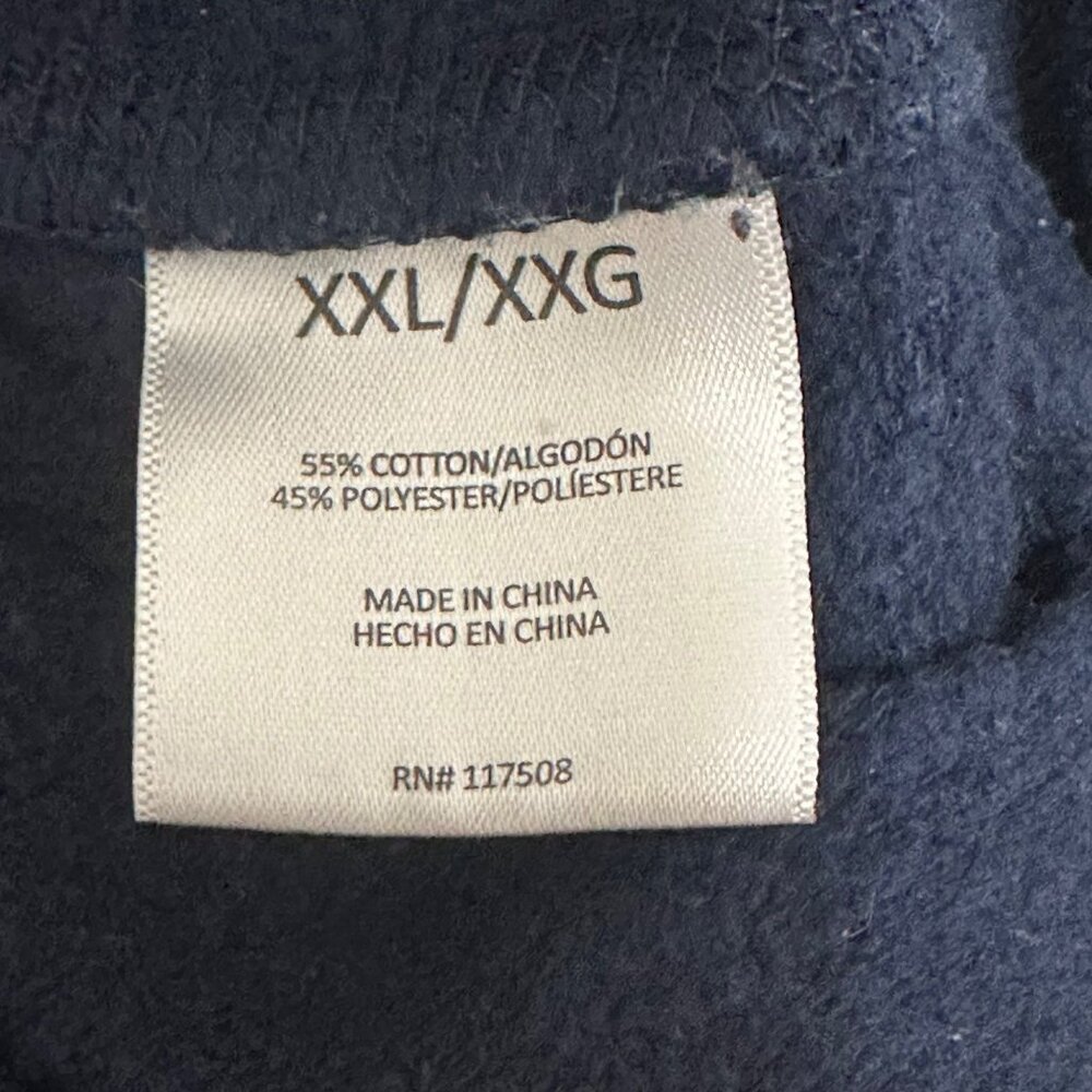 Levi Strauss Kids**XXL Navy Blue Hoodie Sweatshirt Athleisure Streetwear Preppy - Picture 6 of 10